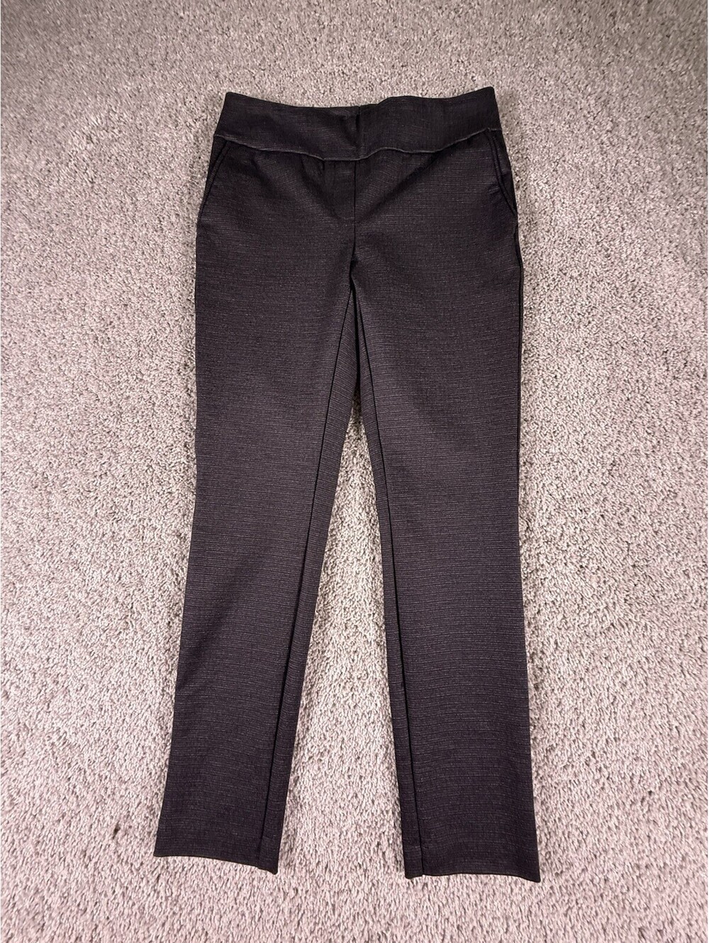 NWOT Dahlia Women’s Dress Pant Leggings Size Small Heather Black